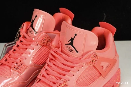 Hyperoad WMNS RETRO 4 'HOT PUNCH AIR JORDAN BLACK-VOLT' NRG 0921